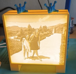 Lámpara litofania básica