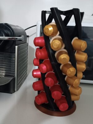 Organizador giratorio para capsulas Nespresso
