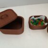 Cestas con tapa para guardar joyas o caramelos